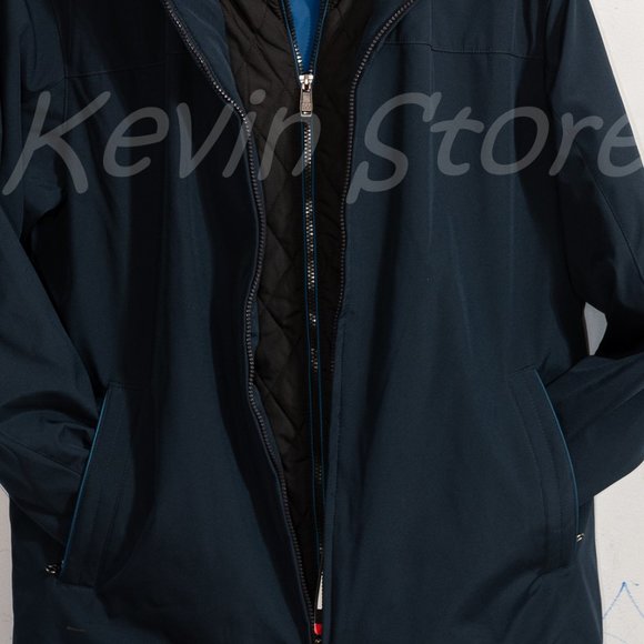 Navy NWT Weatherproof Men's Stretch Tech Jacket - Picture 3 of 6